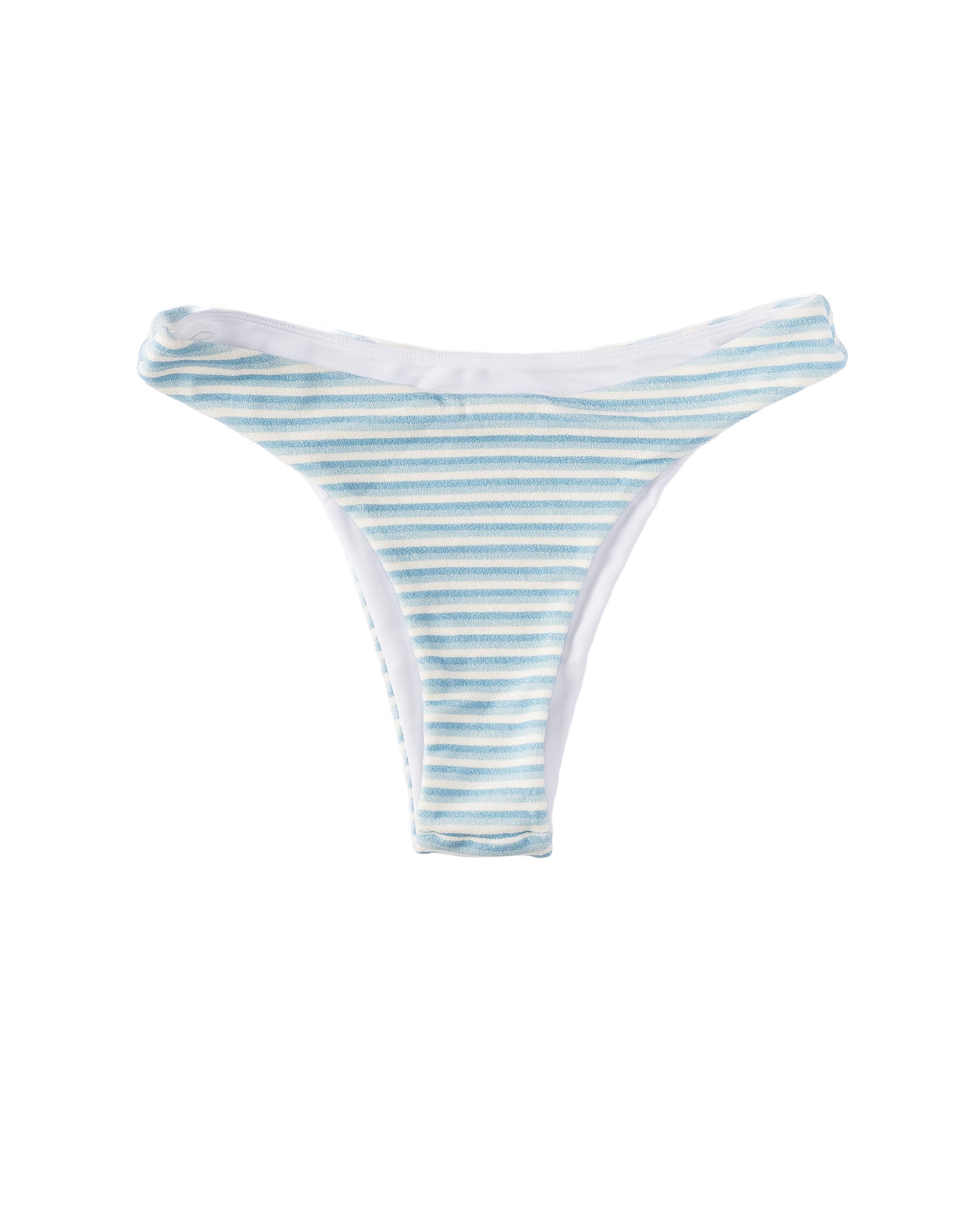Danielle Brown Imogene Swim Bottoms - Blue Raz Stripe