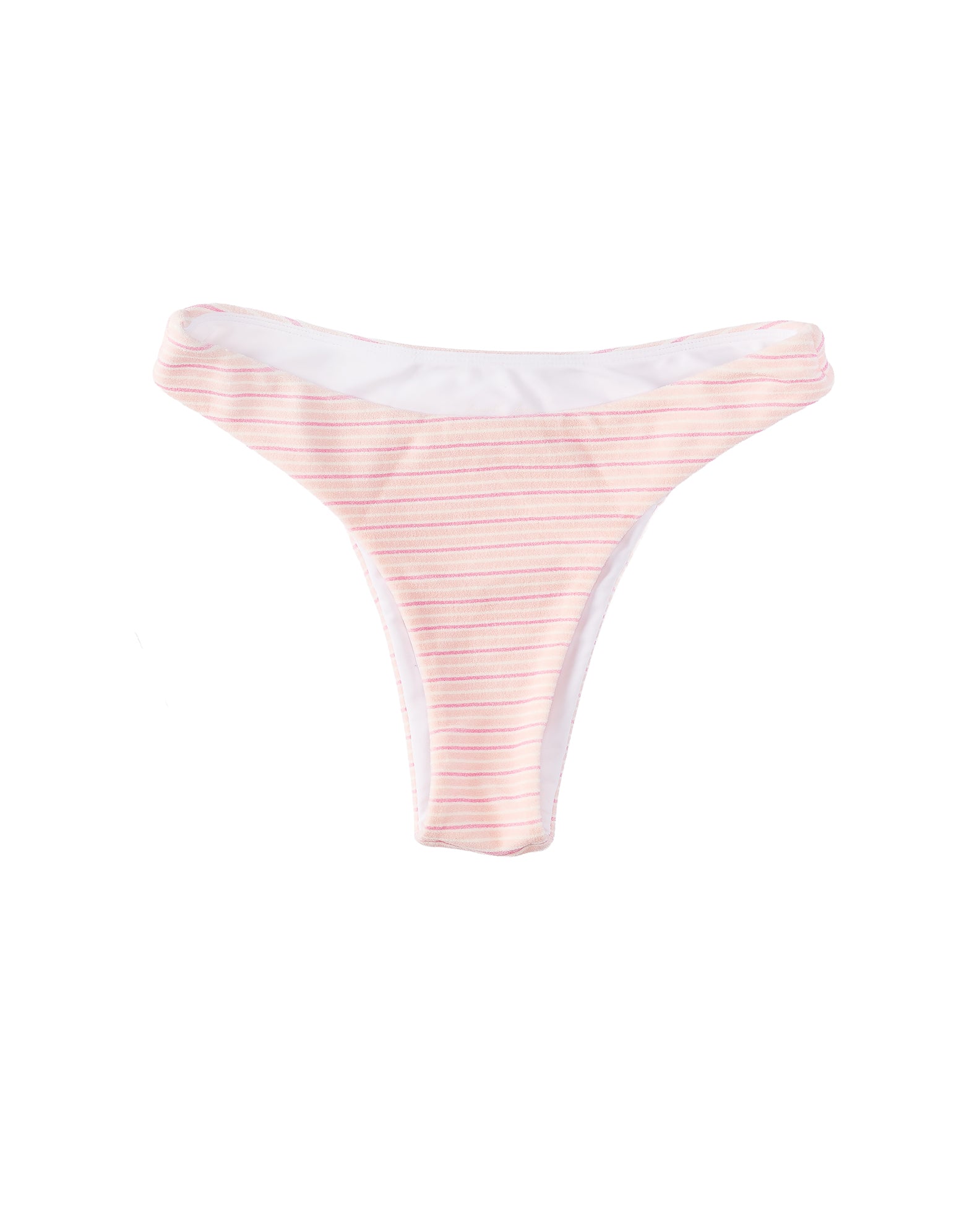 Danielle Brown Imogene Swim Bottoms - Strawberry Stripes