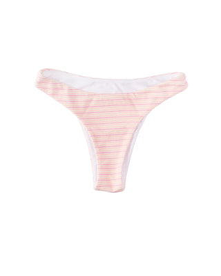 Danielle Brown Imogene Swim Bottoms - Strawberry Stripes