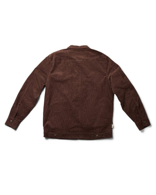 Instinct Surf Men's J-Bay Corduroy Jacket - Chocolate
