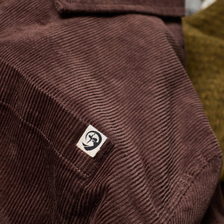 Instinct Surf Men's J-Bay Corduroy Jacket - Chocolate