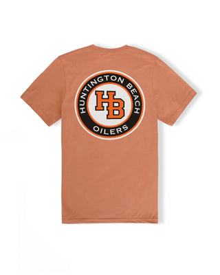 Interlock S/S Tee - Terracotta