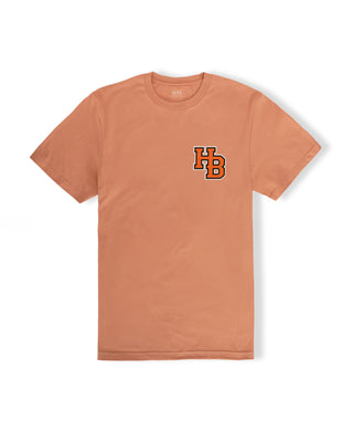 Interlock S/S Tee - Terracotta