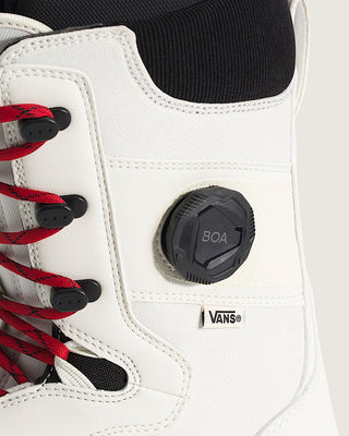 Invado OG Snowboard Boot - Marshmallow White/Racing Red