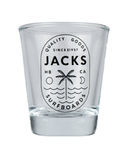Jack's Surfboards Classic Shot Glass - Jacks Palms