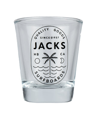 Jack's Surfboards Classic Shot Glass - Jacks Palms