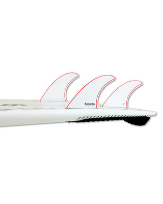 Jordy Signature Thruster Fin - White/Red