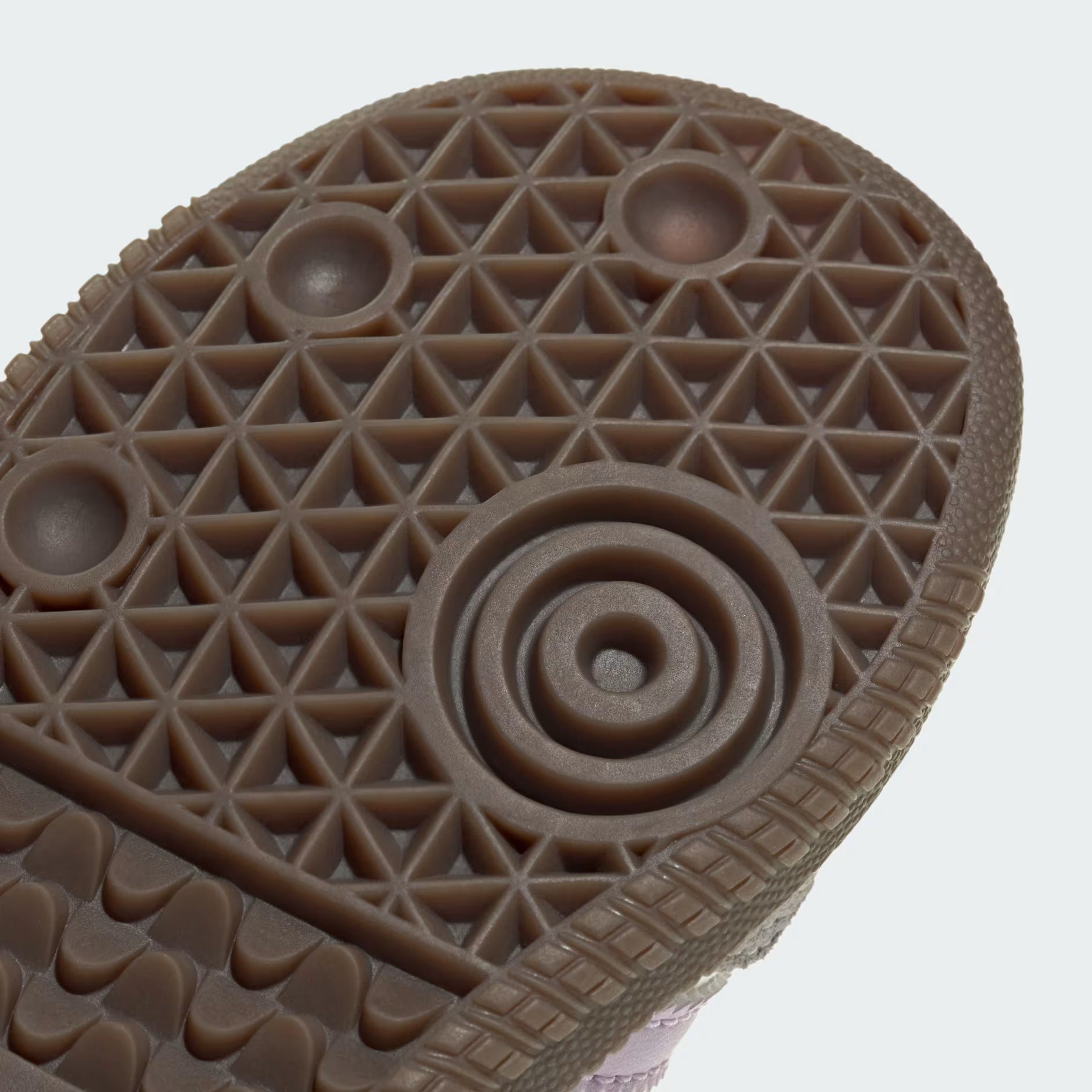 Adidas Toddler Samba OG Comfort Closure Elastic Lace Shoes - Cloud White / Powder Plum / Gum