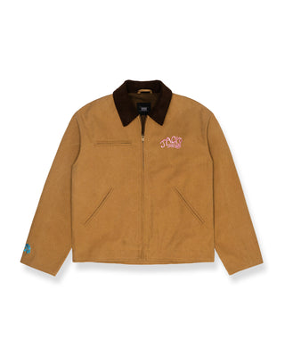 Paradise Embroidered Jacket - Khaki