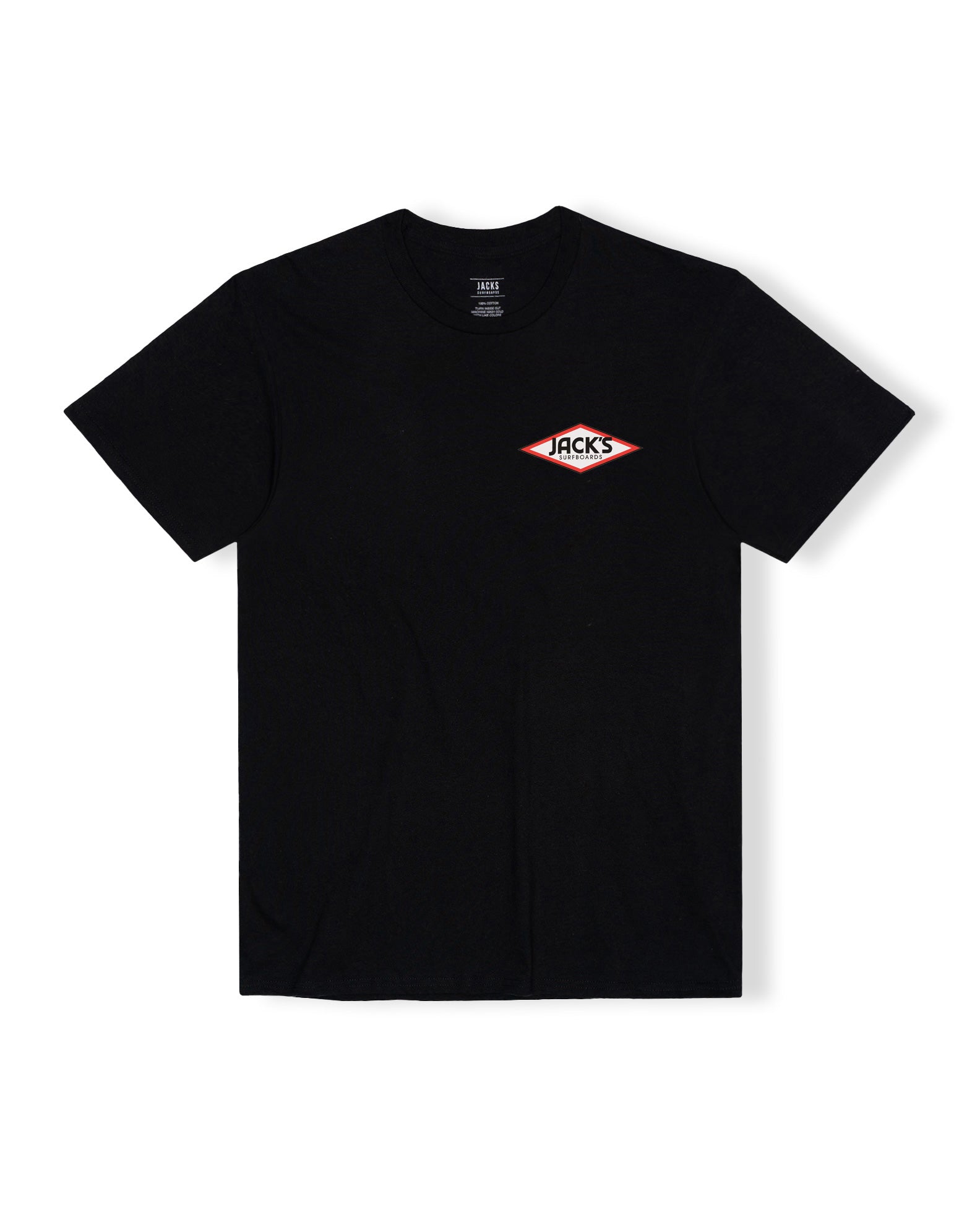 Simple Diamond S/S Tee - Black