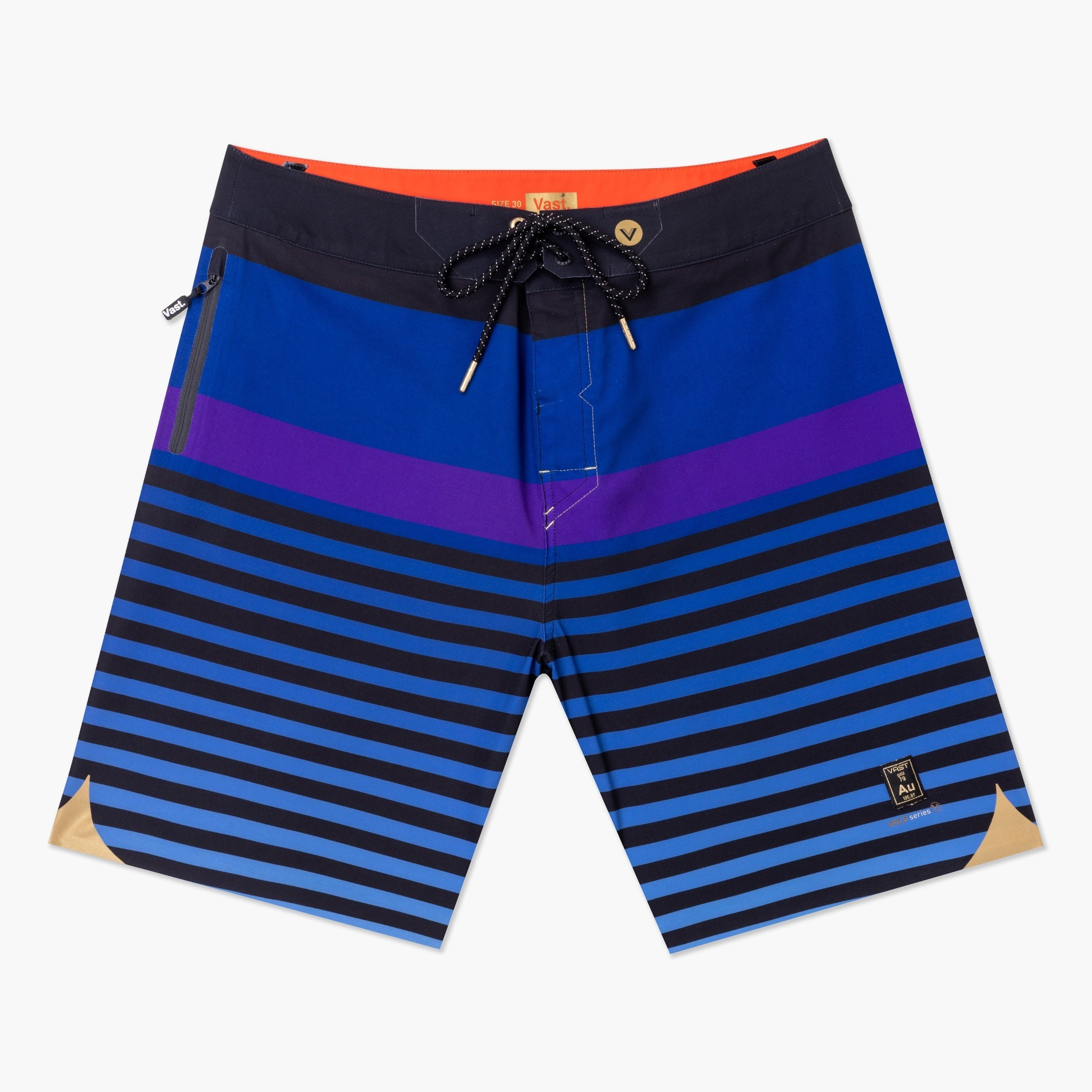 Horie Stripes Gold Boardshort