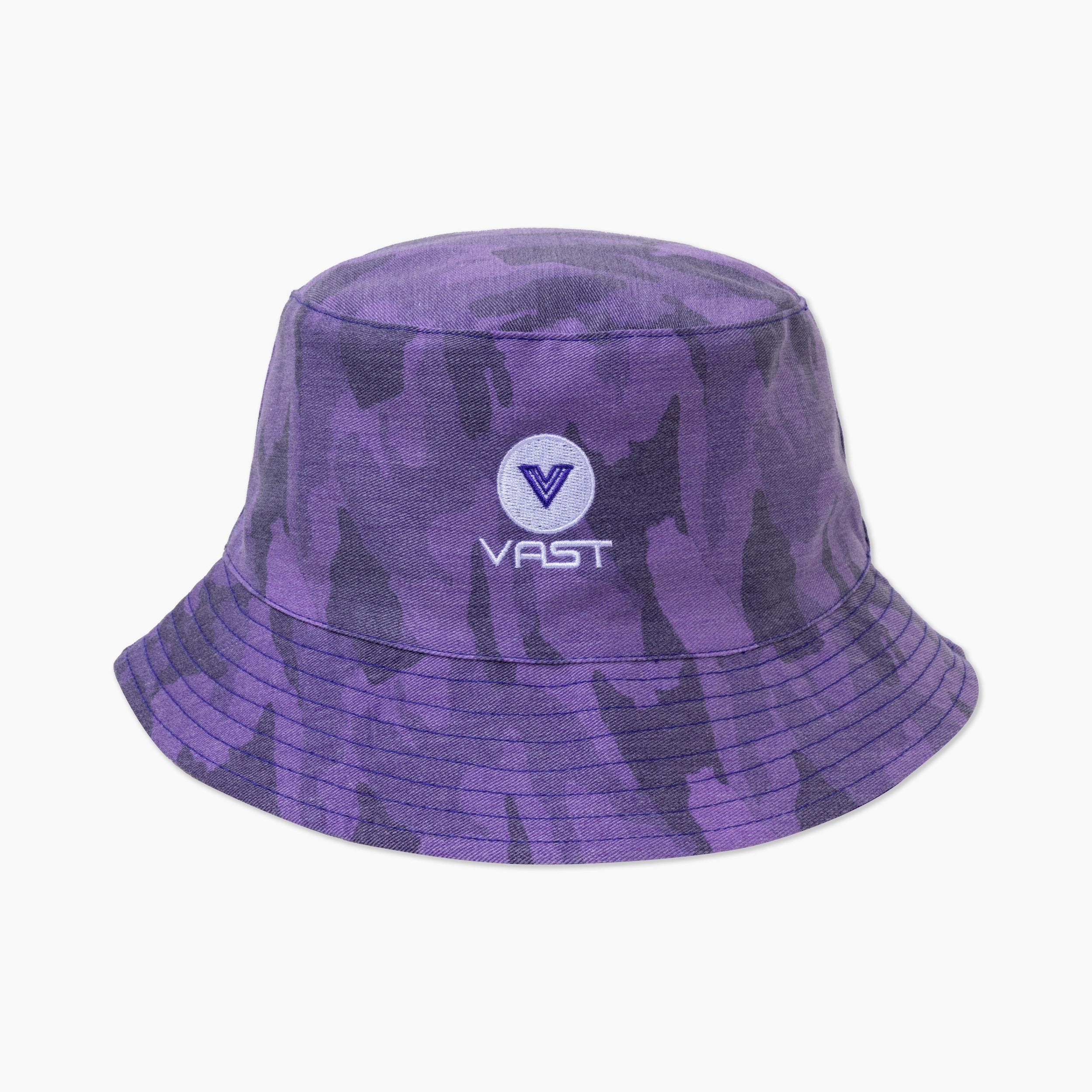Purple Camo Bucket Hat