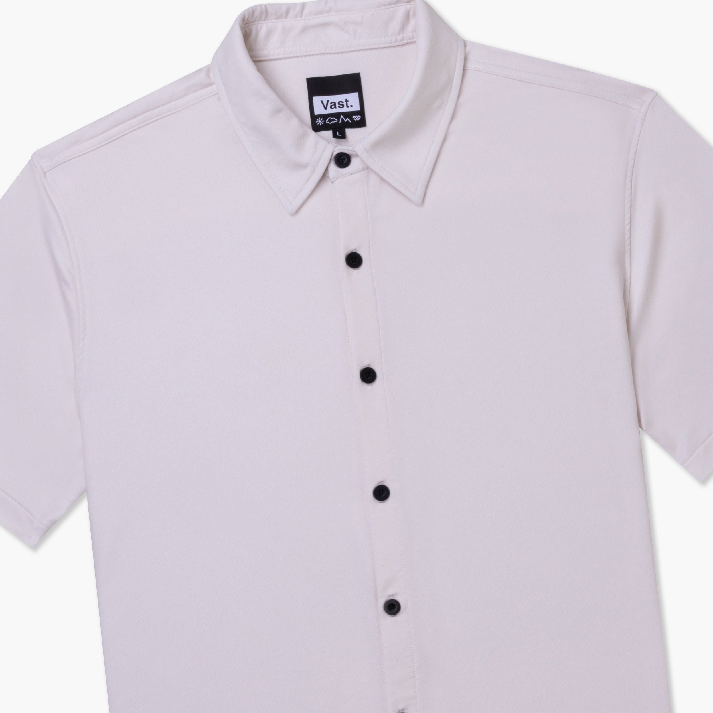 Aqua Terra Floral Fauna and Forest Tech Button Up Shirt