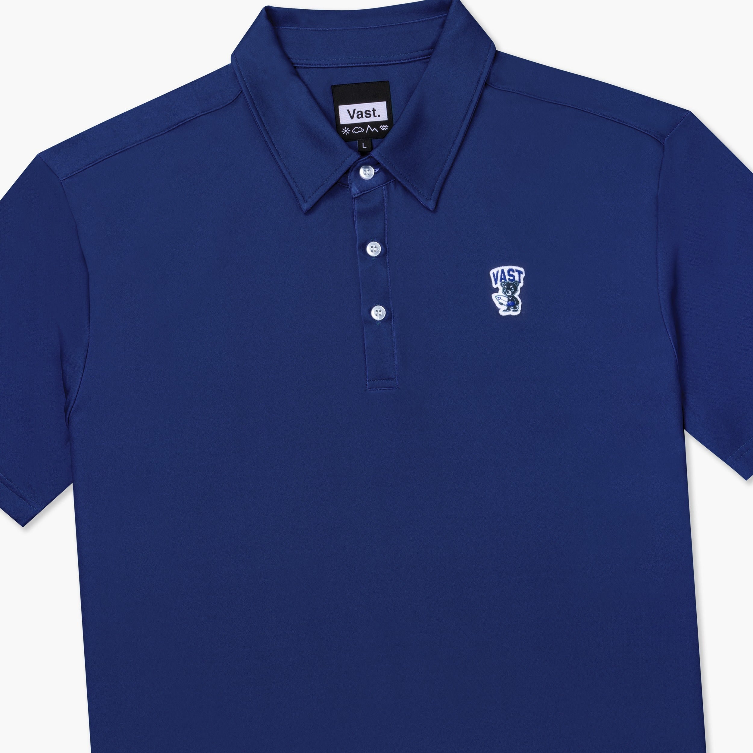 Aqua Terra Formosa Bear Polo Shirt
