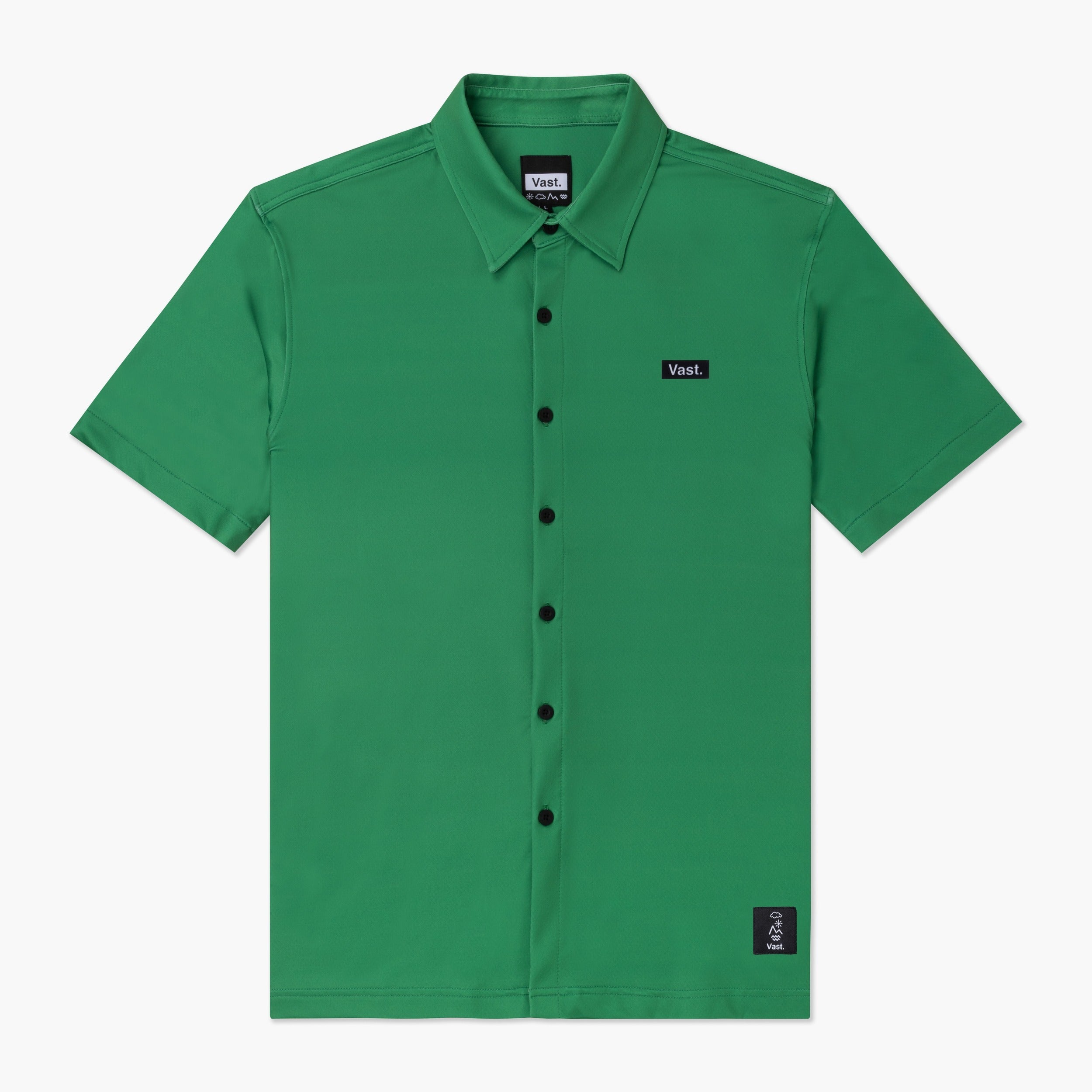 Aqua Terra Tech Button Up