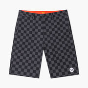 Check Check Hybrid Short - Black