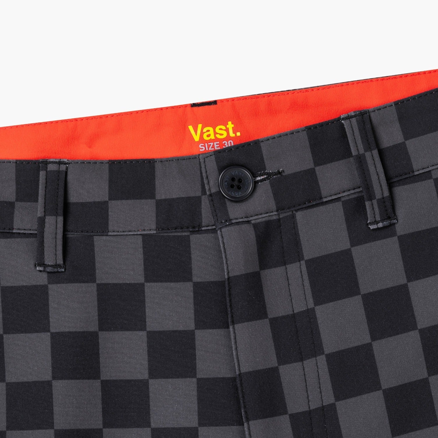Check Check Hybrid Short - Black