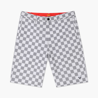 Check Check Hybrid Short - Heather Grey