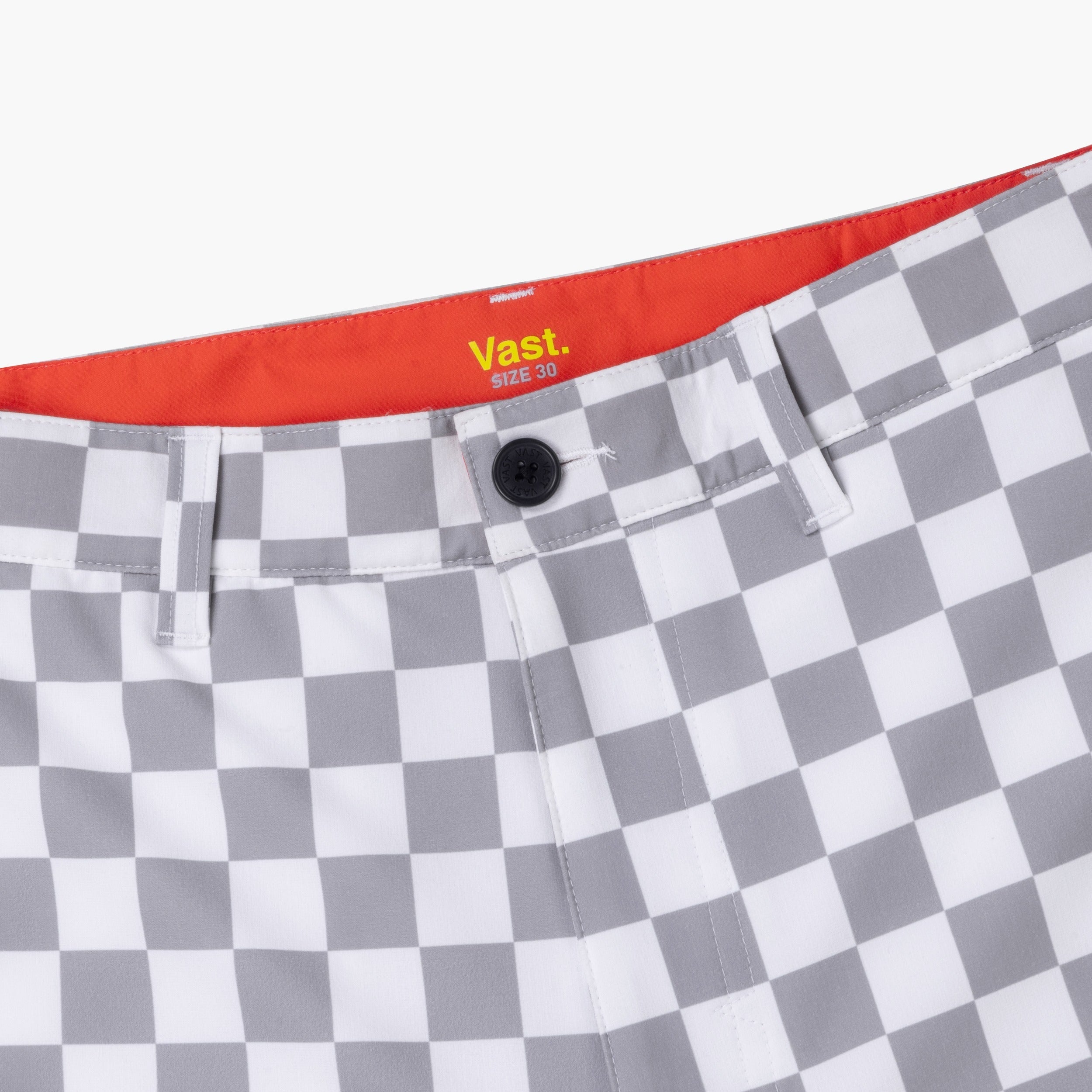 Check Check Hybrid Short - Heather Grey