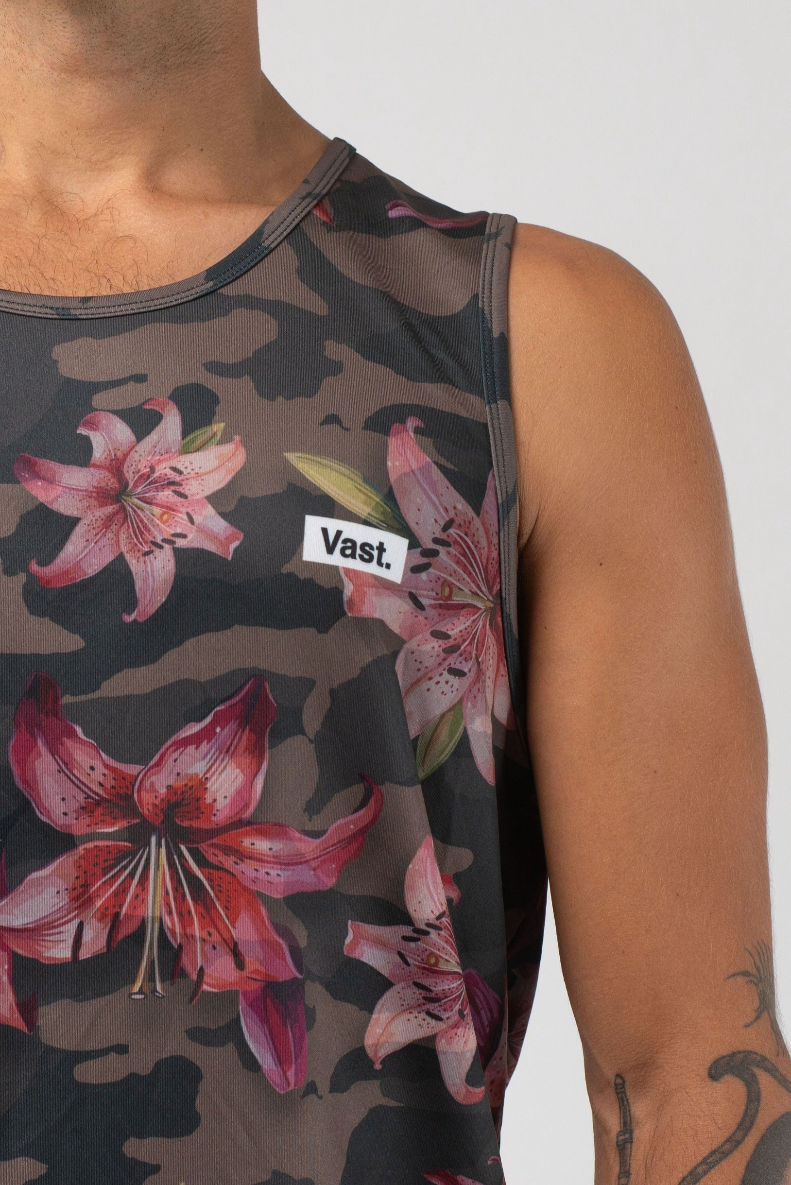 Aqua Terra Floral Blend Camo Tech Tank