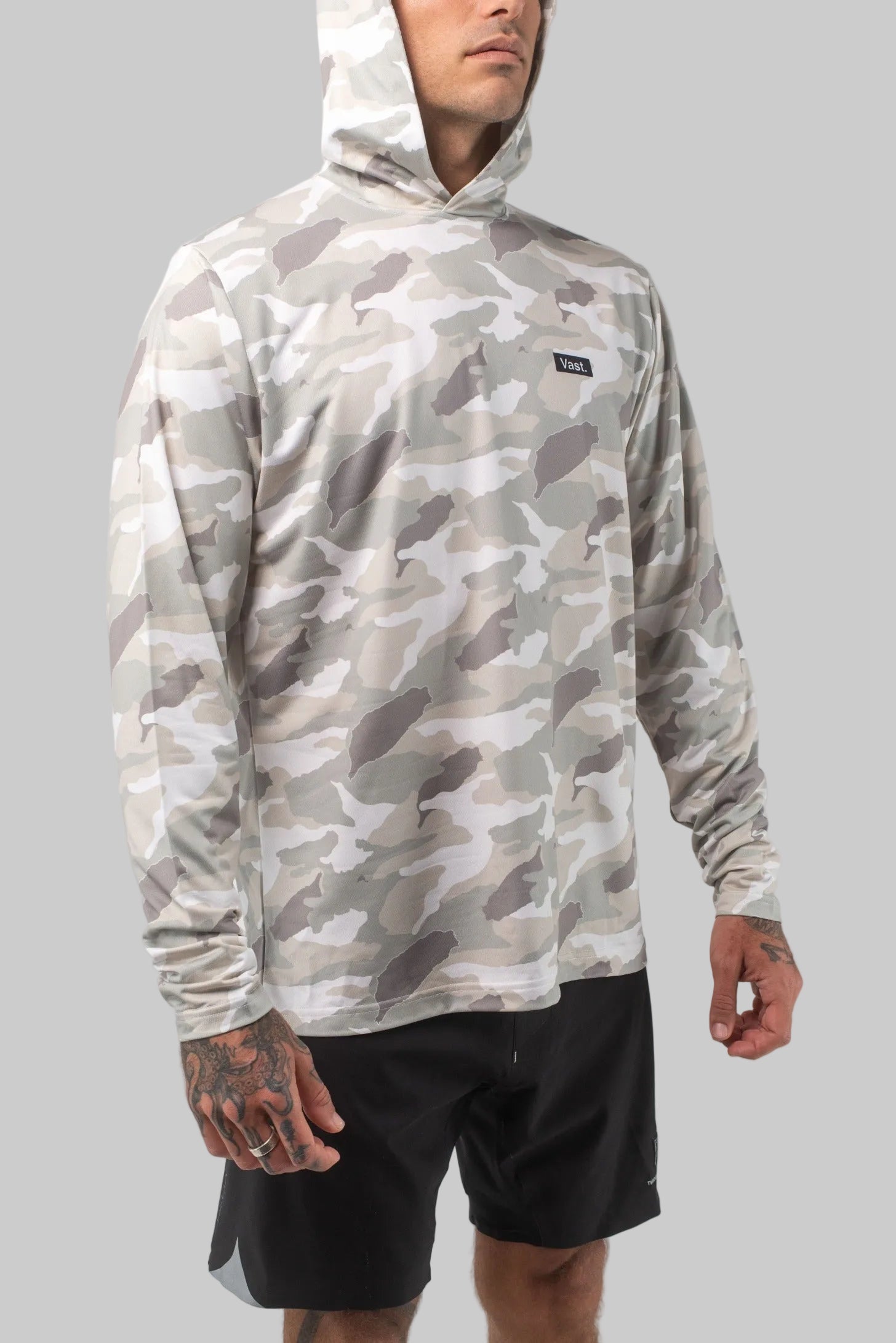 Aqua Terra Lite Camo Tech Daily Hoodie