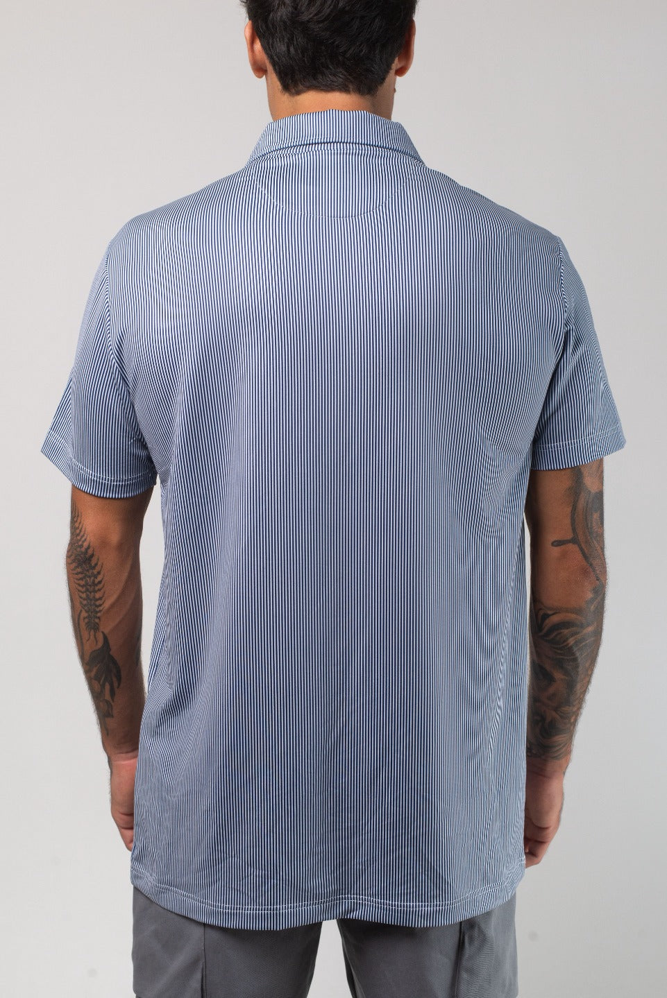 Aqua Terra Linear Polo Shirt