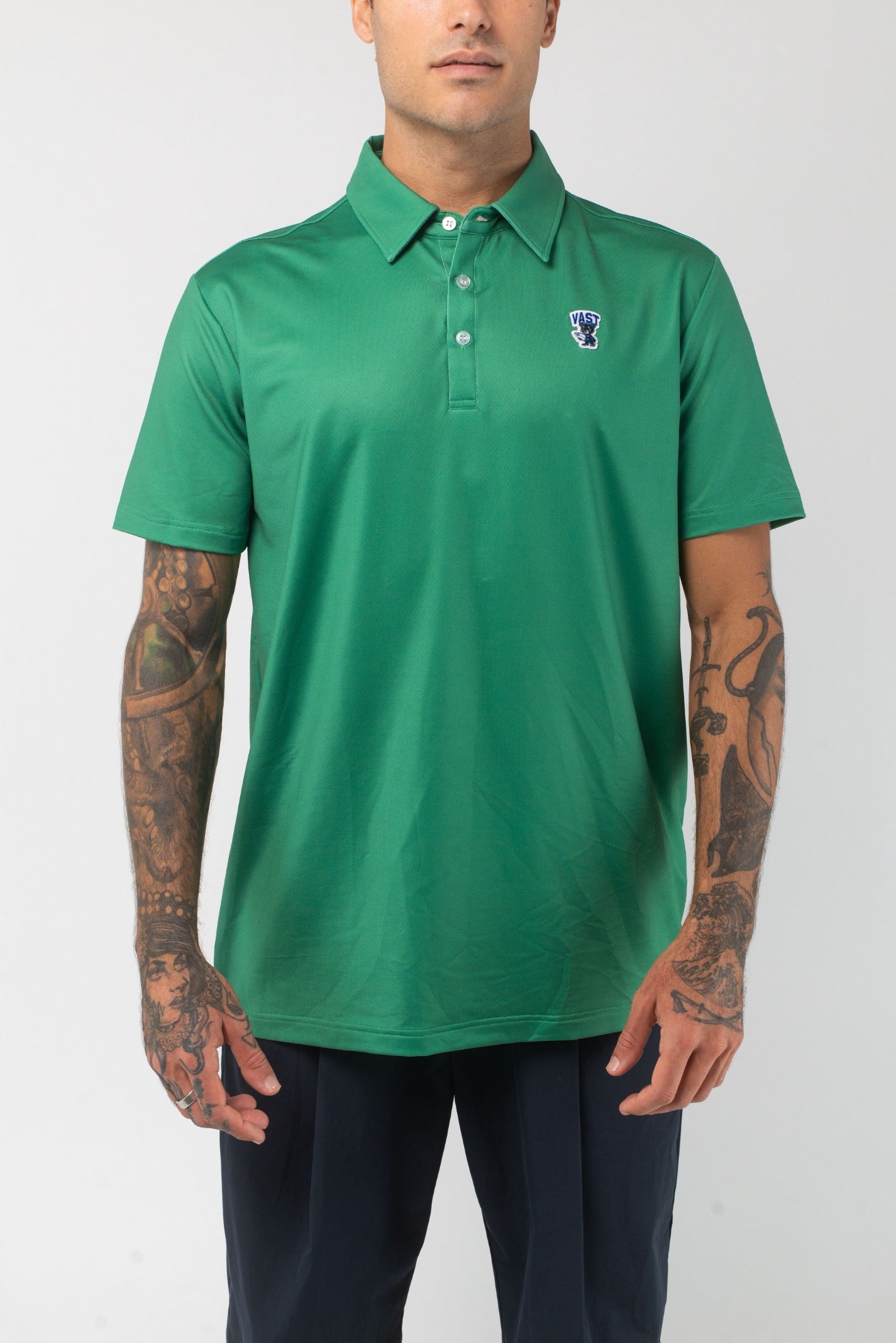 Aqua Terra Formosa Bear Polo Shirt