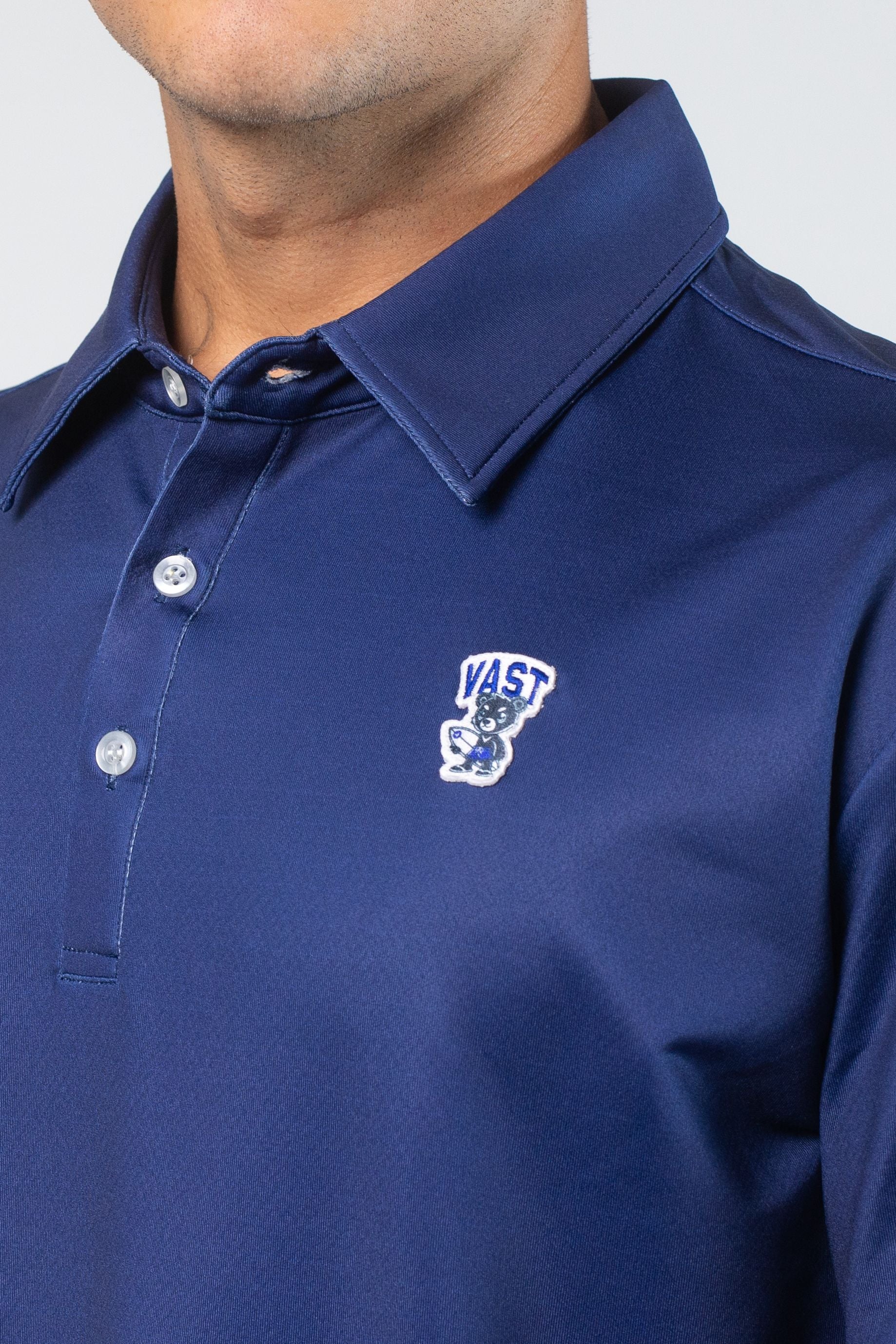 Aqua Terra Formosa Bear Polo Shirt