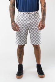 Check Check Hybrid Short - Heather Grey