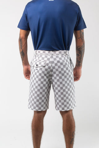 Check Check Hybrid Short - Heather Grey