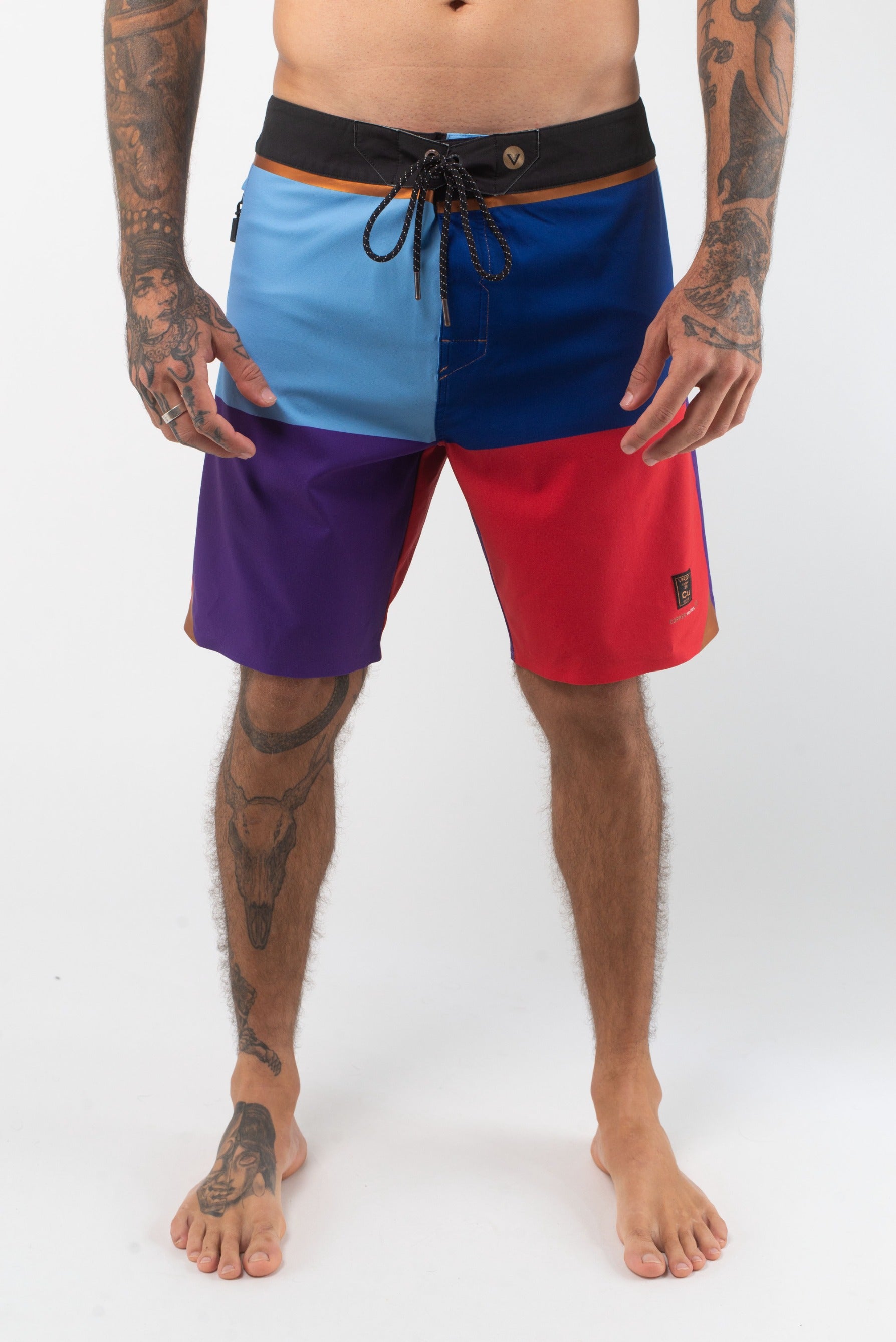 Color Blocks 4 Copper Boardshort