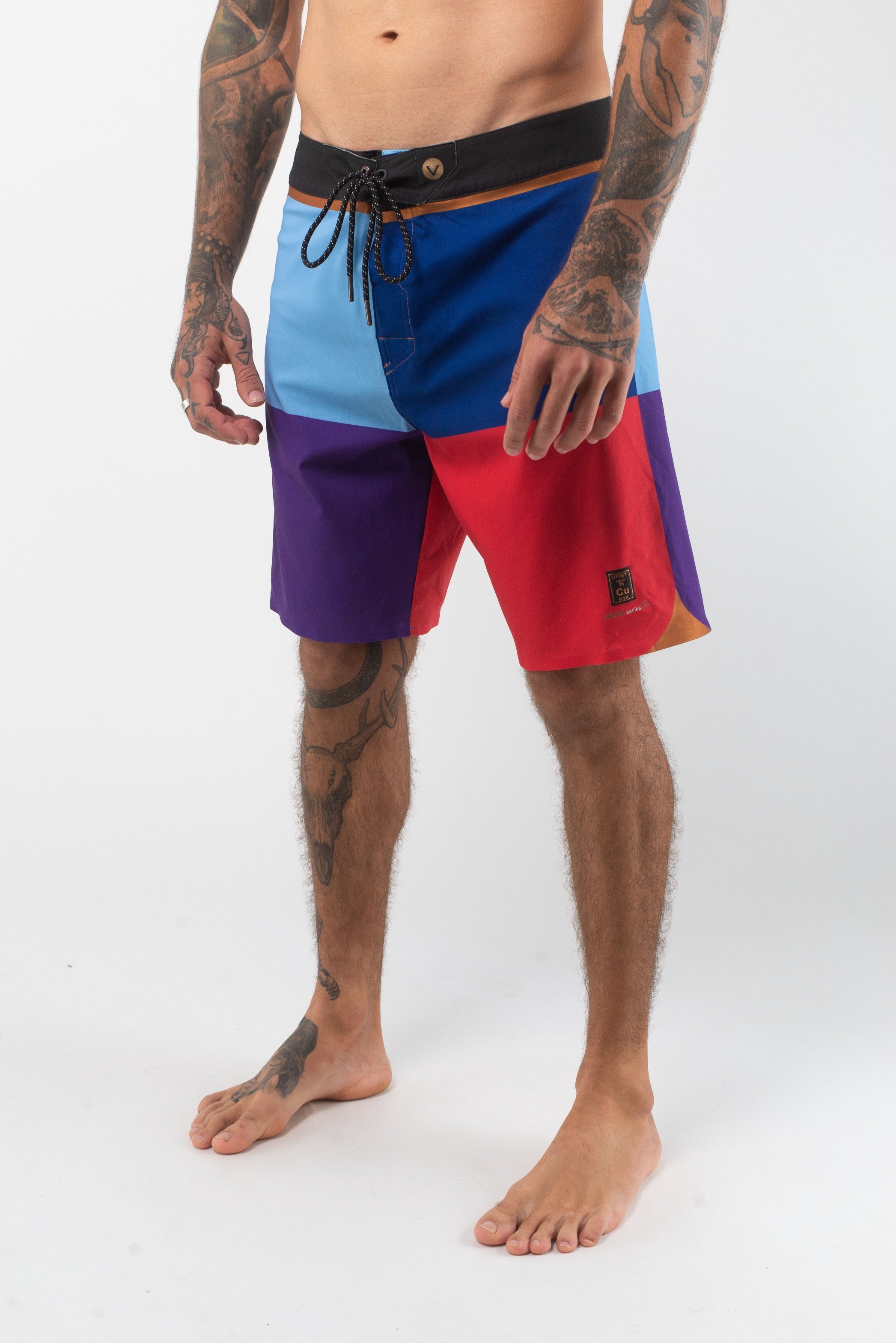 Color Blocks 4 Copper Boardshort