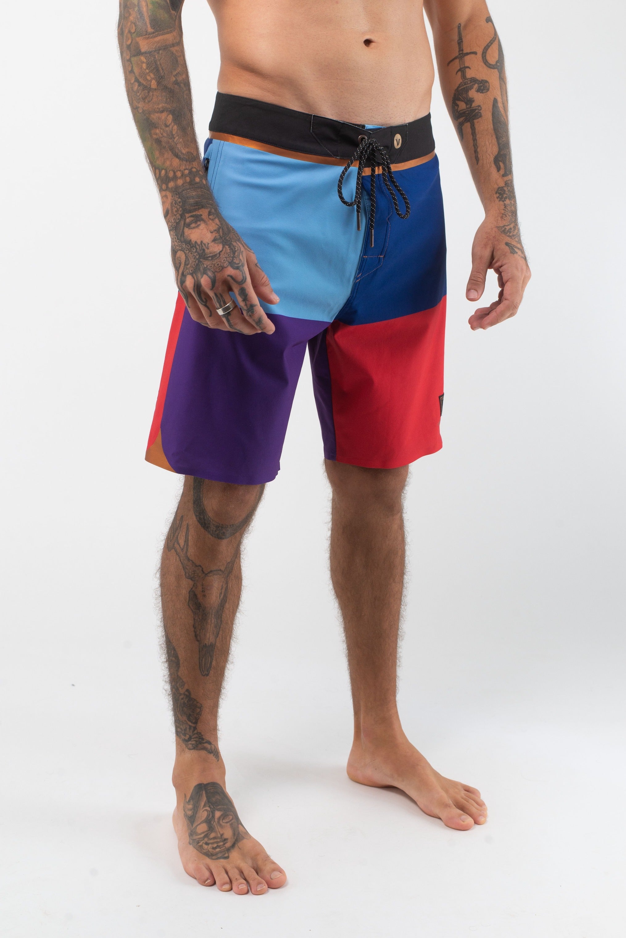 Color Blocks 4 Copper Boardshort