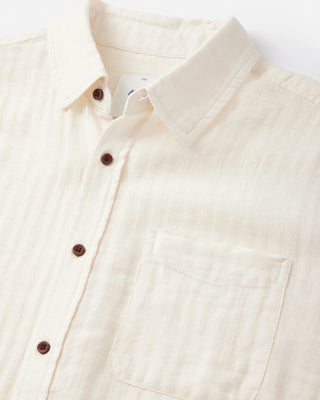 Katin Men's Alan Solid Short Sleeve Shirt - Vintage White