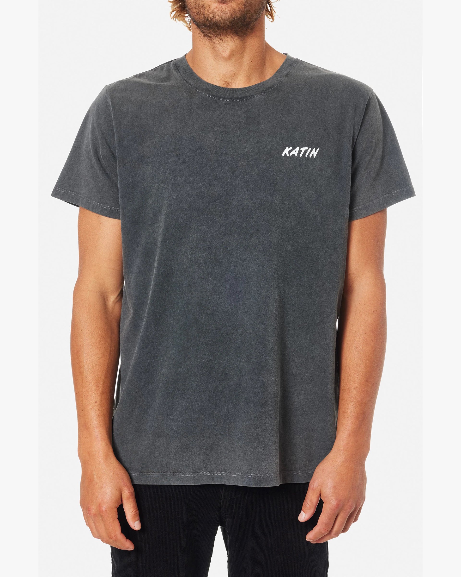 Katin Bliss Short Sleeve T-Shirt - Black Sand Wash