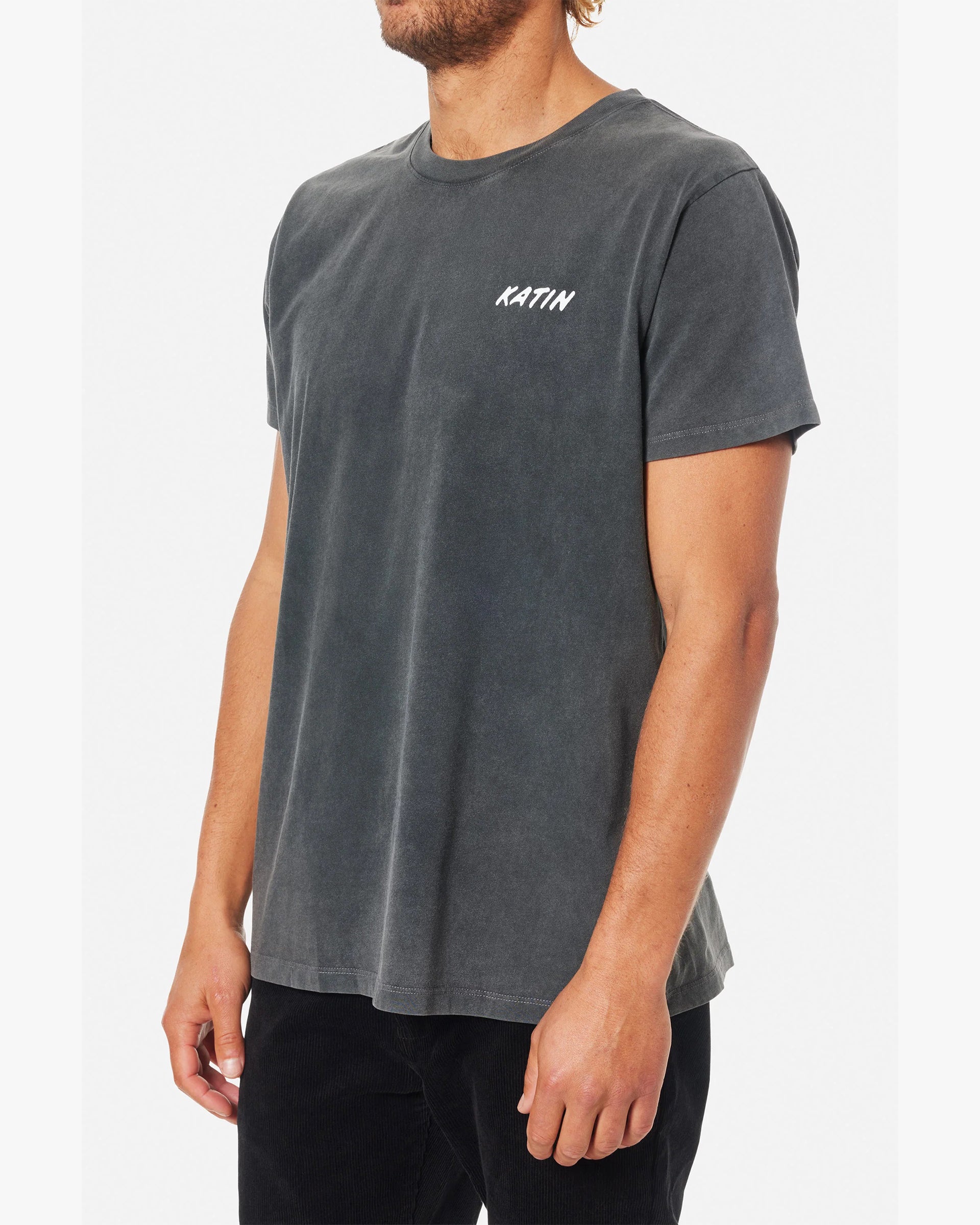 Katin Bliss Short Sleeve T-Shirt - Black Sand Wash