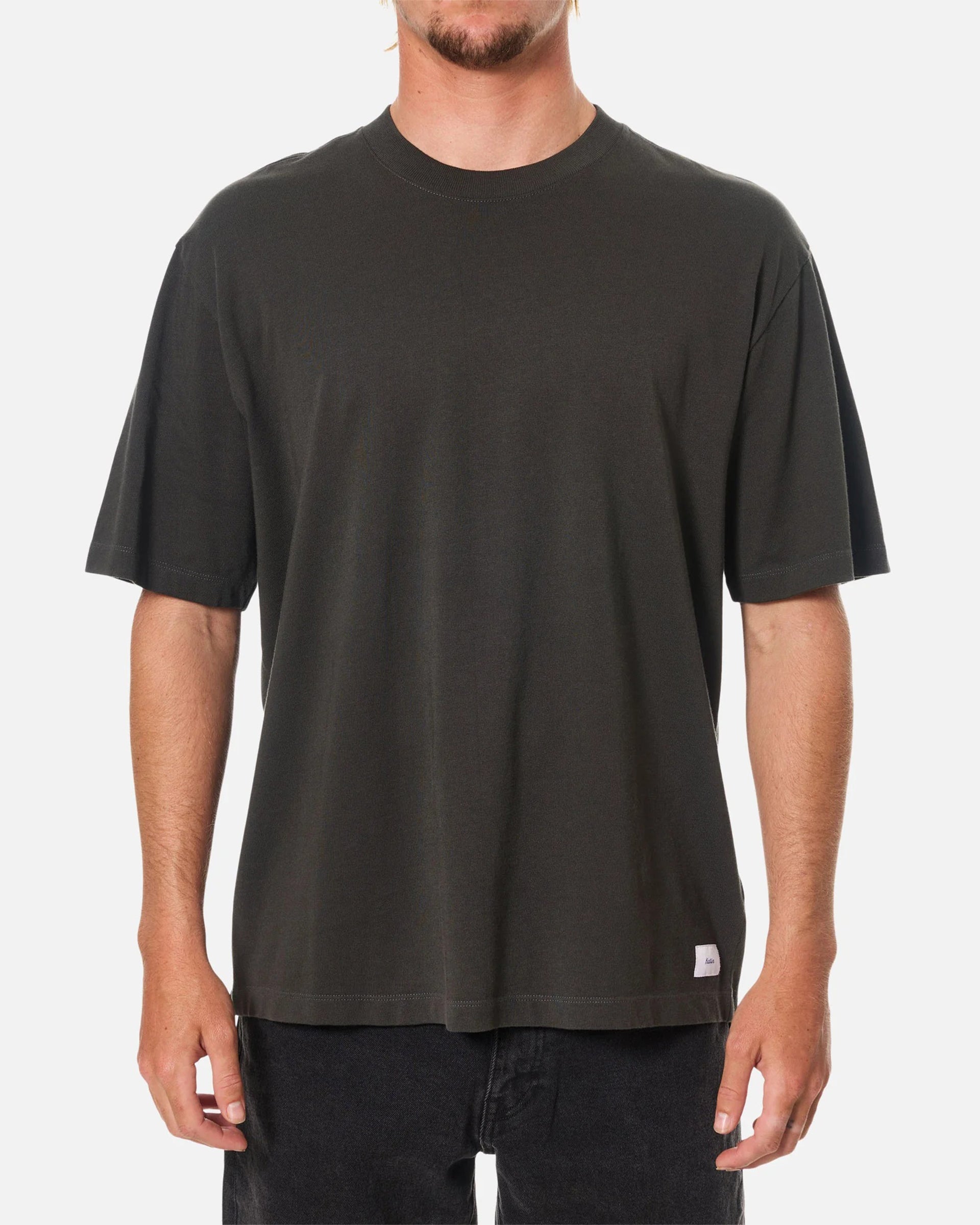 Katin Box Fit Heritage Short Sleeve T-Shirt - Black Wash