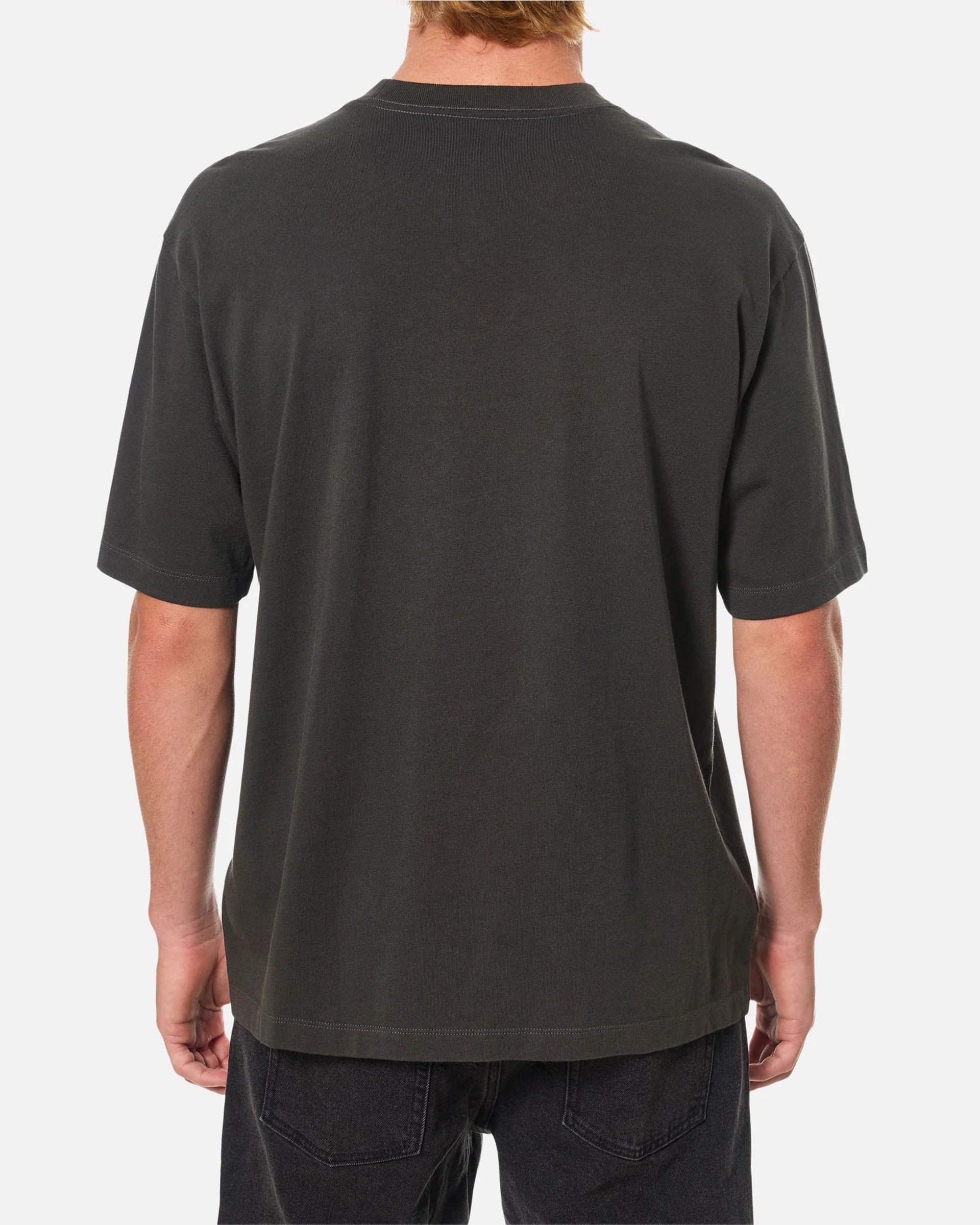 Katin Box Fit Heritage Short Sleeve T-Shirt - Black Wash