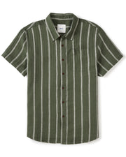 Boys (8-16) Alan S/S Shirt - Thyme