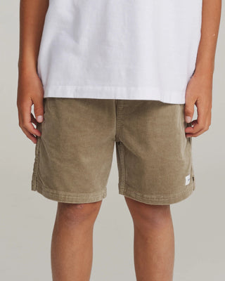 Katin Boy's (8-16) Cord Local Short - Khaki