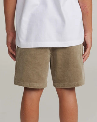 Katin Boy's (8-16) Cord Local Short - Khaki