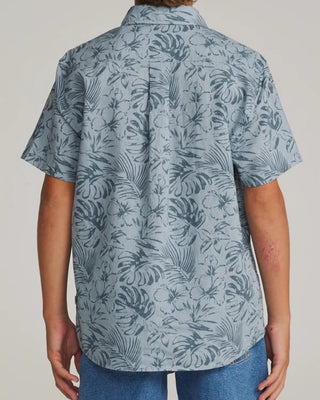 Boy's (8-16) Moco Shirt - Gray Blue