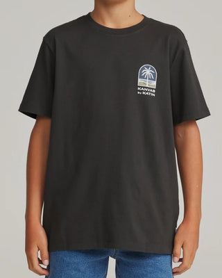 Katin Boy's (8-16) Passage Short Sleeve T-Shirt - Black Wash