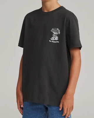Boy's (8-16) Trek S/S T-Shirt - Black Wash
