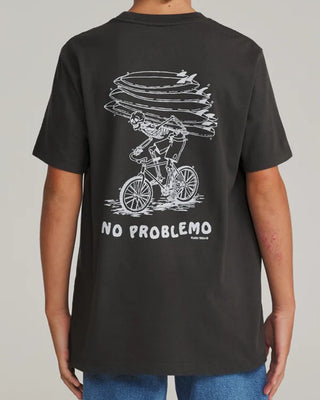 Boy's (8-16) Trek S/S T-Shirt - Black Wash