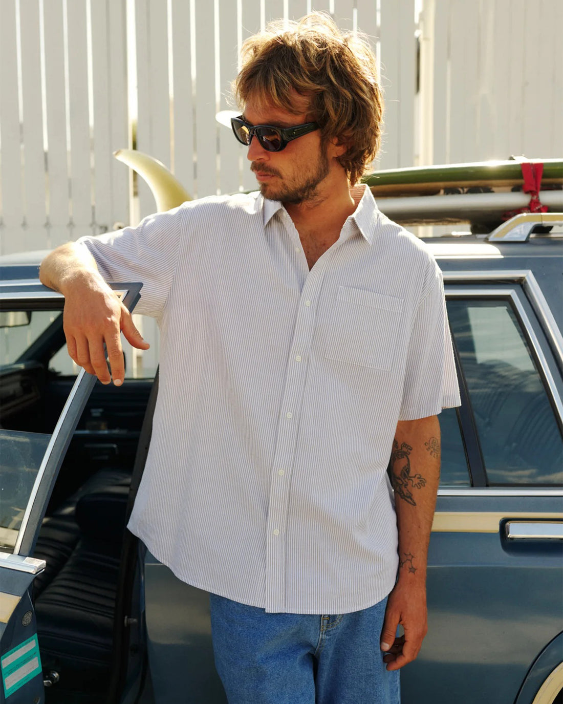 Katin Ezra Short Sleeve Shirt - Black