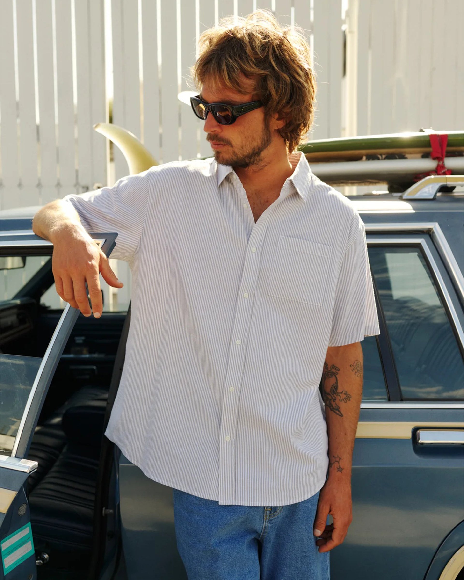 Katin Ezra Short Sleeve Shirt - Black