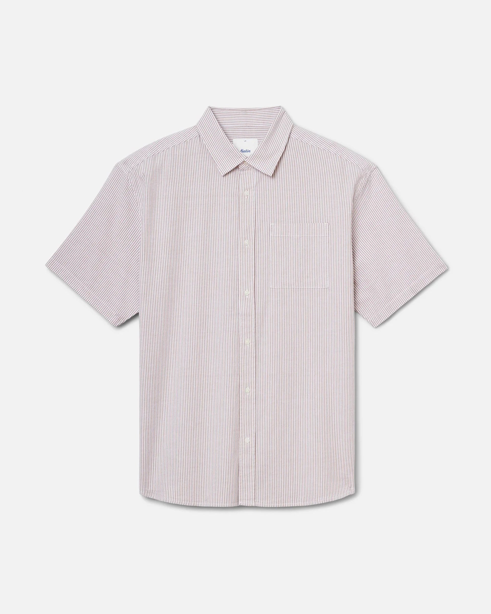 Katin Ezra Short Sleeve Shirt - Light Brown