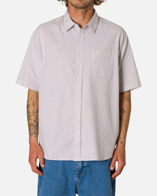 Katin Ezra Short Sleeve Shirt - Light Brown
