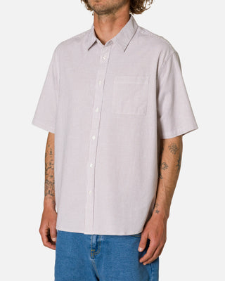 Katin Ezra Short Sleeve Shirt - Light Brown